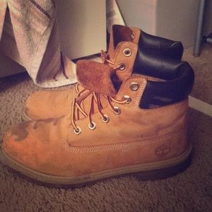Tan Timberland Boots